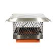 U.S. Fireplace Products Chimney Top Damper With Cap -   Energy Plus Top Damper 