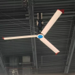 Canarm HVLS Fan, Tri-Lite Economic 12 Feet Geared Drive Air Circulation Fan, 115V, 1 Ph