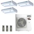 Stealth 36,000 BTU 23 SEER Tri Zone Floor Mounted Designer+ Heat Pump System 9+18+24 - SC-36Z-HH-M4 / SC-09FM-HP230 / SC-18FM-HP230 / SC-24FM-HP230