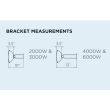 Bromic Tungsten Smart Heat Black Electric Patio Heater - BH042003