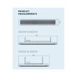 Bromic Tungsten Smart Heat Black Electric Patio Heater - BH042003