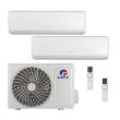 36,000 BTU Gree Livo 21 SEER2 Dual Zone Wall Mount Mini Split Heat Pump System - R32 | 230V - 12 + 24