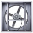 Triangle Fans 30" Direct Drive Reversible Exhaust Fan, 1 Speed, 1 HP, 115/230V, 1-Phase Totally Enclosed Motor - FHIR3015T-U-DD