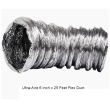 Ultra Aire 6 Inch Flex Duct, 25 Feet - 4026859