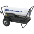 LB White Tradesman 125,000 BTU Kerosene Forced Air Portable Heater 4