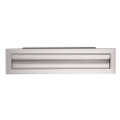 RCS Valiant Series 25" X 6" Stainless Steel Single Access Drawer - VDU1 - Front View