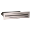RCS Valiant Series 25" X 6" Stainless Steel Single Access Drawer - VDU1 - Left View