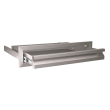 RCS Valiant Series 25" X 6" Stainless Steel Single Access Drawer - VDU1 - Botton View
