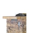 Bull Galvanized Steel Outdoor Kitchen Vent - 41500