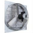 J&D 30” Shutter Fan, Direct Drive, 5,801 CFM, 1/2HP, 115/230V 1-Phase - VES30