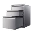 Memphis Grills 21" Triple Access Drawer With Soft Close - VGC21DB3   - VGC21DB3