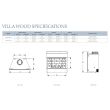 Majestic 42-Inch Villawood Outdoor Wood Fireplace- ODVILLA-42