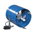 Vents 6" In-line Axial Metal Fan - VKOM 150 Series