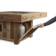 The Outdoor Greatroom Vintage Square Gas Fire Pit Table - VNG-2424BRN