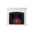 Napoleon The Taylor Electric Fireplace Mantel Package - NEFP33-0214W - Front View 4