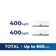 27,000 BTU 24.6 SEER 2ACiQ 2-Zone Wall Mounted Mini Split System w/ WiFi - 9+9 - ES-27Z-M3/ACIQ-09W-HH-M-2