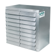 J&D 36” Wall Master Exhaust Fan, Direct Drive, 7716 CFM, 1/2HP, 115/230V 1-Phase - VF36DM