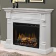 Dimplex Winston Electric Fireplace With White Mantel- DFP26L-PRO-1109W