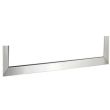 Bull 23-Inch Built-In Stainless Steel Finishing Frame Fits Griddle Head - 97001