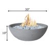 Phoenix Precast Products Wok Gas Fire Bowl In Multiple Sizes - WSFB