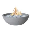 Phoenix Precast Products Wok Gas Fire Bowl In Multiple Sizes w/ Lava Rock- WSFB
