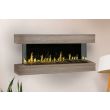 Modern Flames Floating Mantel for 76" Orion in Coastal Sand - WSS-OR76-CS