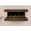 Modern Flames Floating Mantel for 76" Orion in Weathered Walnut - WSS-OR76-WW