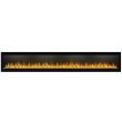 Napoleon Alluravision 100 Deep Depth Electric Fireplace - NEFL100CHD - side view 5