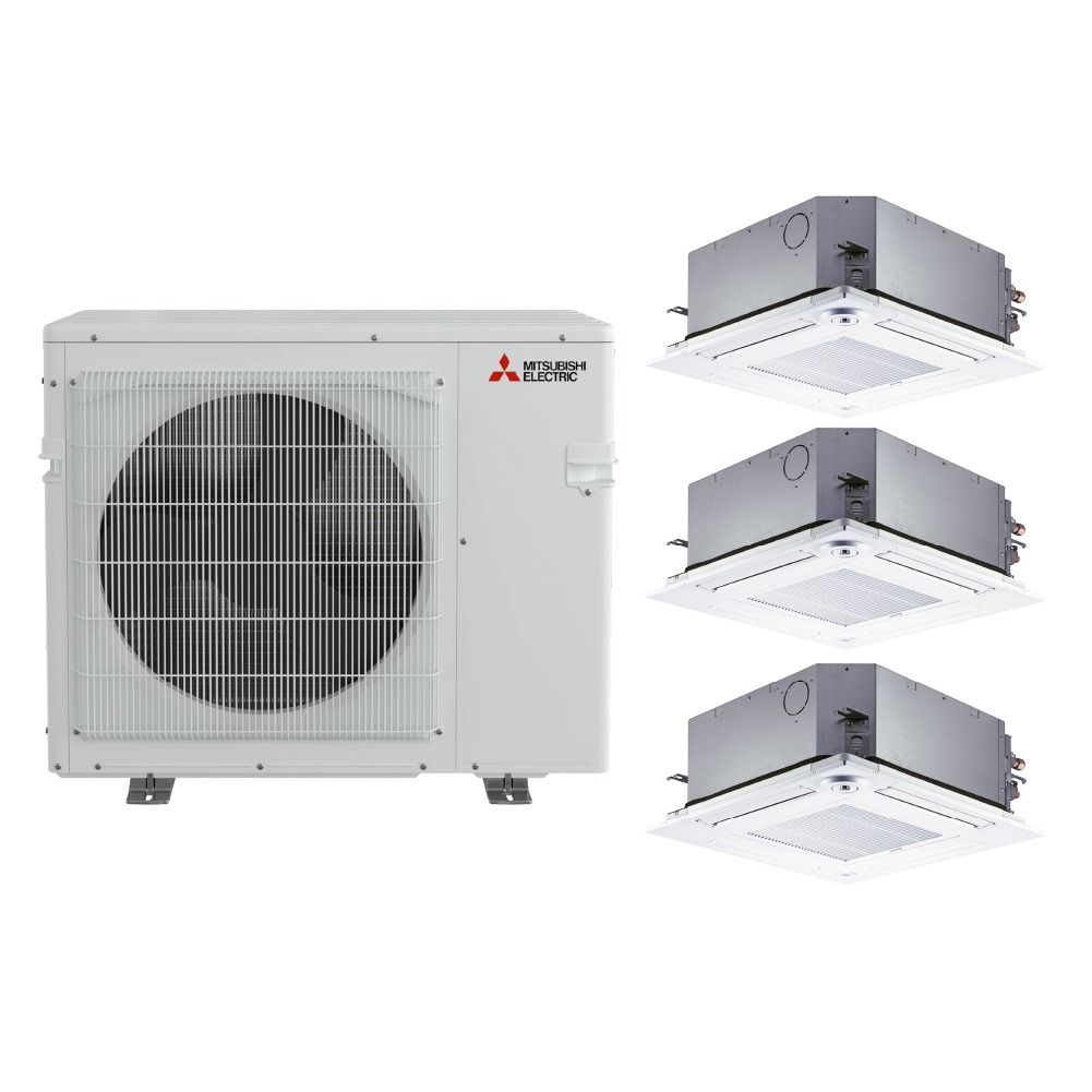Mitsubishi 24,000 BTU SLZ-AF-Series 20 SEER2 3 Zone Ceiling