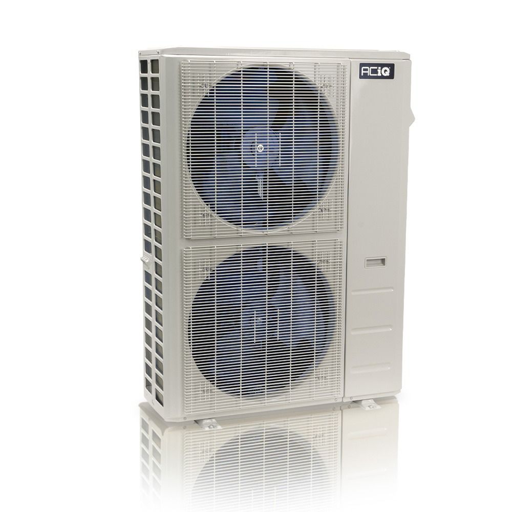48,000 BTU ACiQ Standard 24 SEER2 6 Zone Wall Mount Mini Split Heat ...