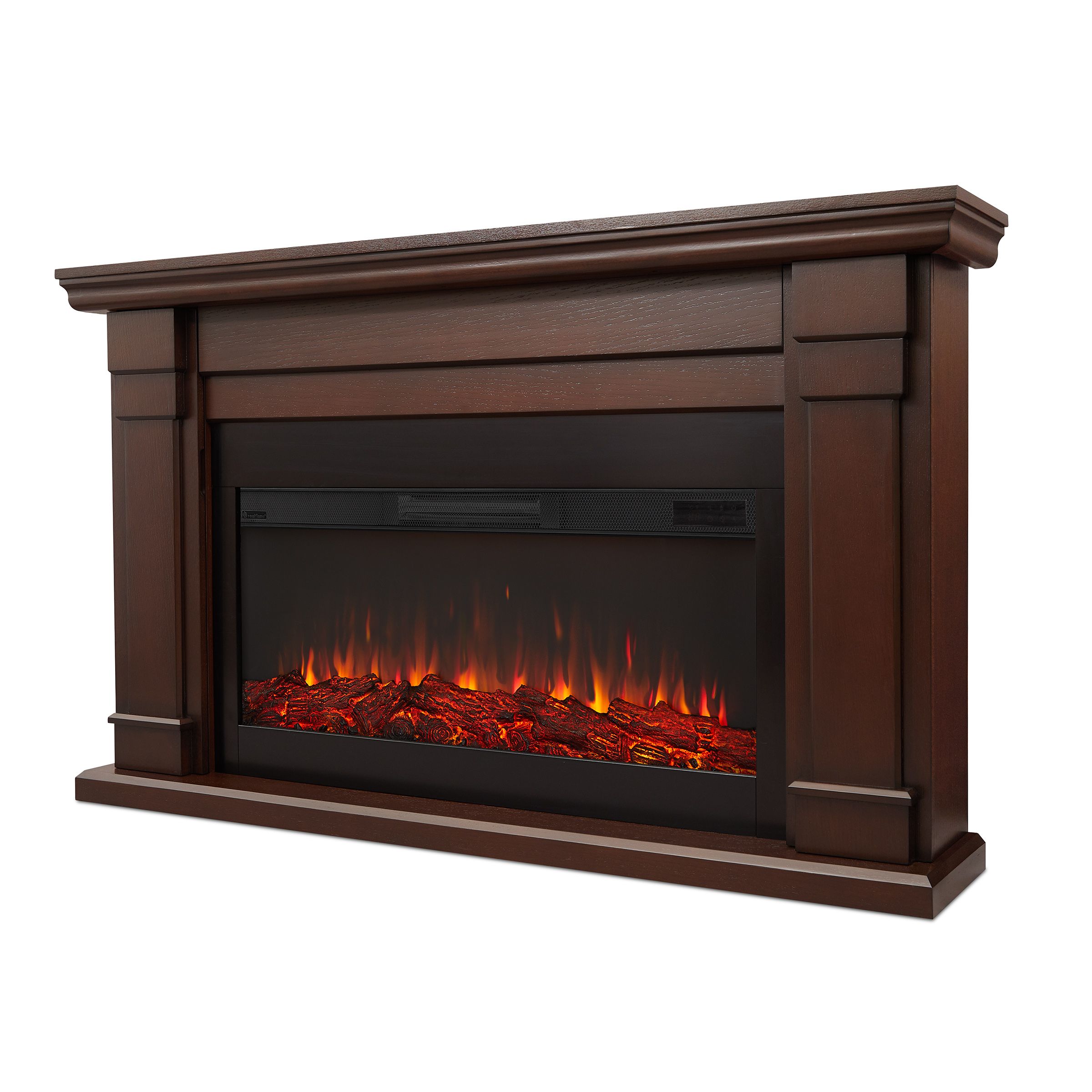Real Flame Carlisle Electric Fireplace in Chestnut Oak - 8230E-CO ...