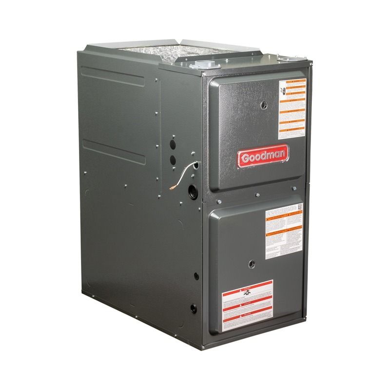 Mini Split Condenser Racks 80,000 BTU 96% AFUE Single Stage Goodman Gas Furnace | 17.5