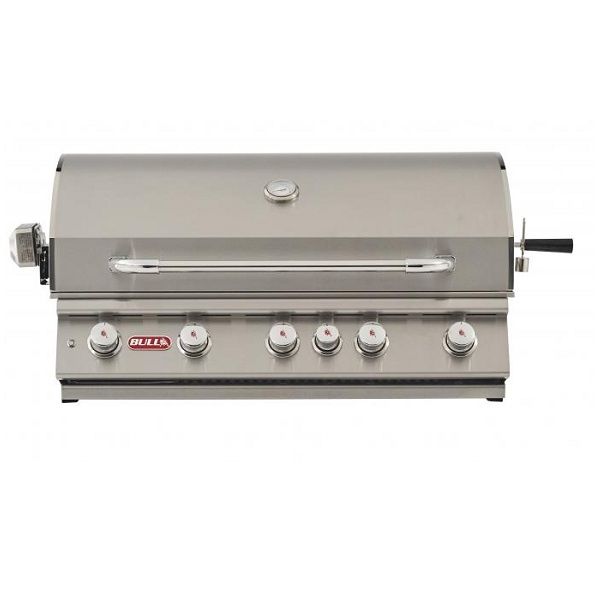 ♡E☆ Bull Brahma 38-Inch 5-Burner Built-In Natural Gas Grill With
