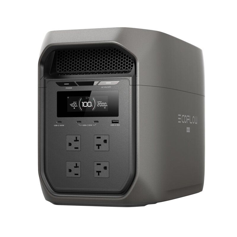 EcoFlow DELTA 3 Max Series Portable Power Station (2048Wh) - EFD3M