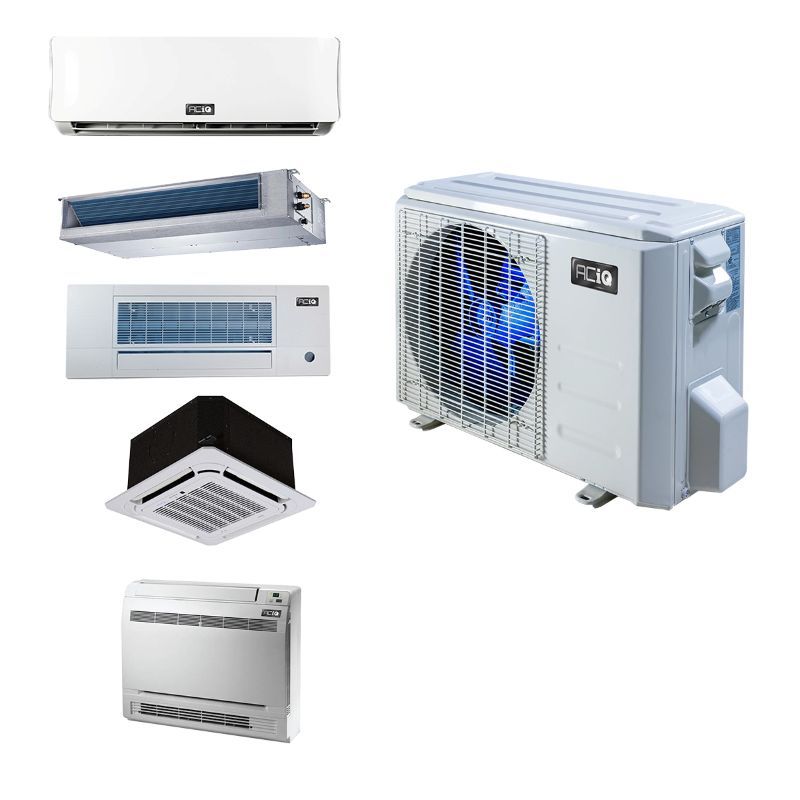 ACiQ Tri Zone Mini Split System - Design Your Own R454B | HVACDirect.com