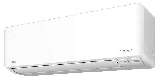 9,000 BTU 20 SEER2 Fujitsu AIRSTAGE Single Zone Wall Mount Mini Split ...