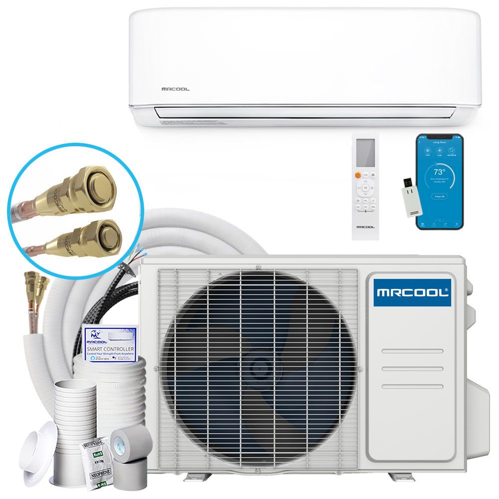 MRCOOL DIY Easy Pro 18,000 BTU 18.5 SEER Ductless Mini Split AC and ...