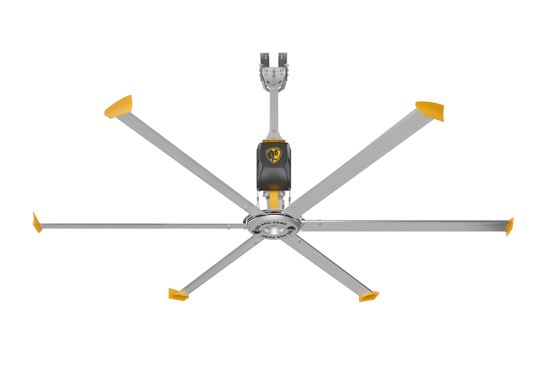 Big Ass Fan Powerfoil6 16 ft HVLS Ceiling Fan 109K CFM Covers 6400