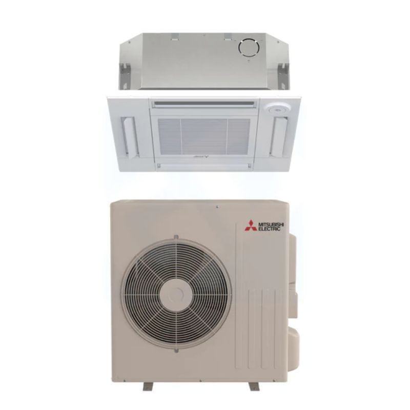 Mitsubishi 18,000 BTU SEZ-AD-Series 17.5 SEER2 Single Zone Ceiling