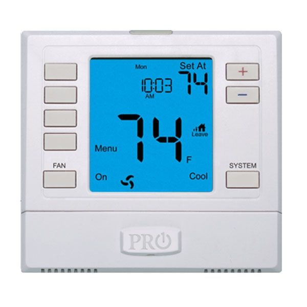 Pro1 T755 - 7 Day Programmable Thermostat - 3H/2C - T755