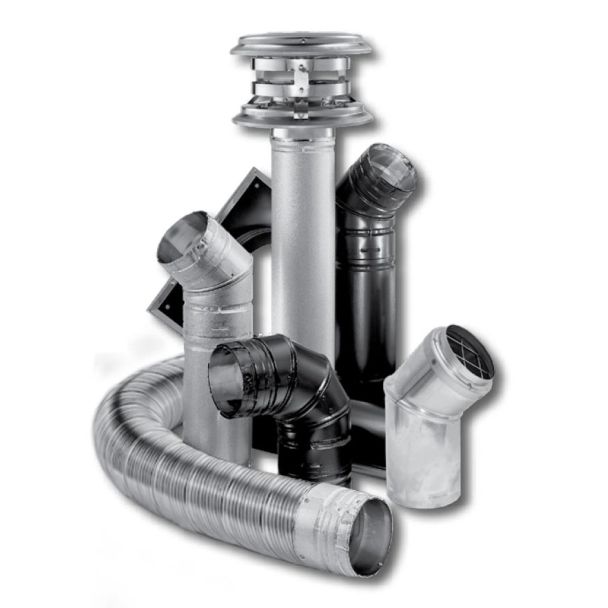 4" Duravent PelletVent Pro Horizontal Kit 4PVPKHA