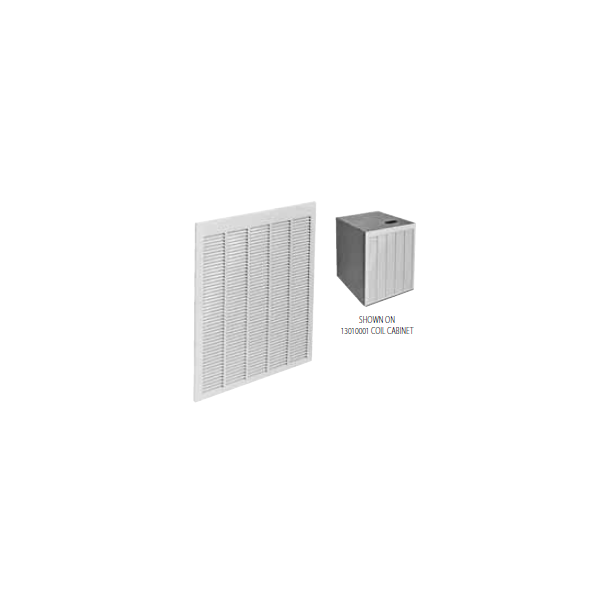 Style Crest HVAC Louvered Grille for Coil Cabinet