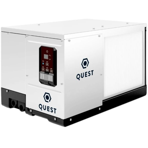 Quest 100 High-Efficiency Overhead Dehumidifier - 110/120V - R454B - QU14464