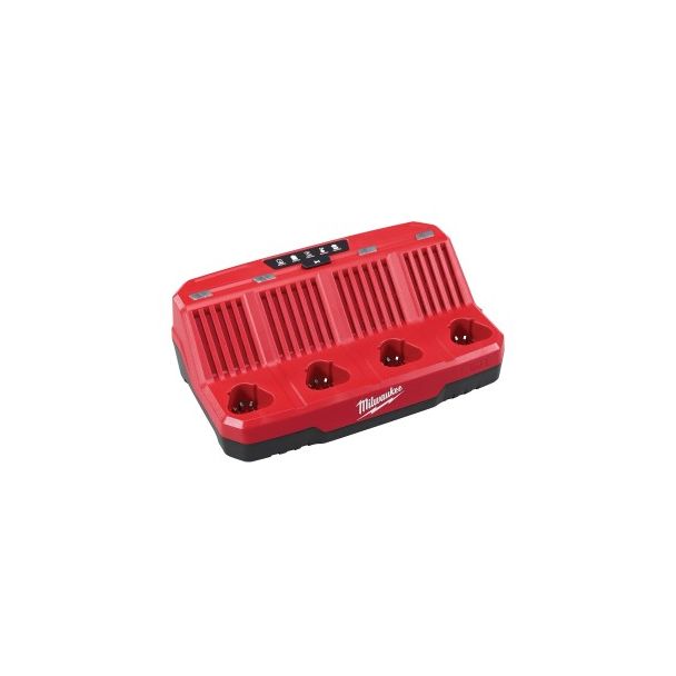 Milwaukee 4-Bay Sequential Battery Charger - 48-59-1204