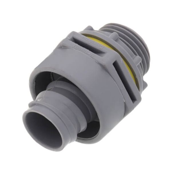 DiversiTech Straight Screw-On Non-Metallic Liquid Tite Fitting - 750SLTC50