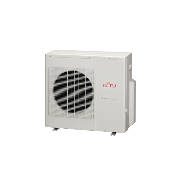 Fujitsu 24,000 BTU Halcyon Multi-Zone Ductless XLTH Heat Pump Condenser w/ Base Pan Heater - AOU24RLXFZH