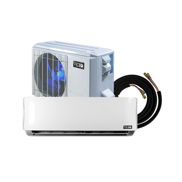 9,000 BTU 19 SEER ACiQ Single Zone Mini Split Wall Mounted System w/ Line Set - 115V -R410A