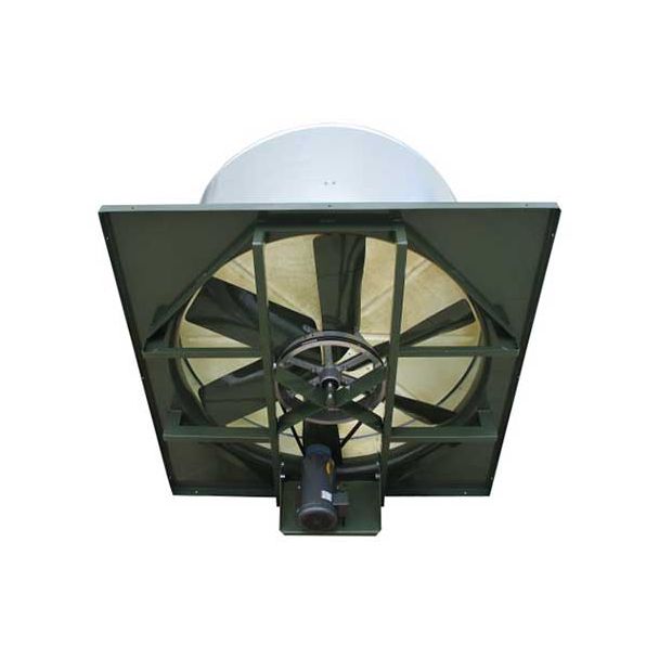 Coolair 48" Upblast Power Roof Exhaust Fan Belt Drive 477 RPM 2 HP 3 Phase | Wall Exhaust