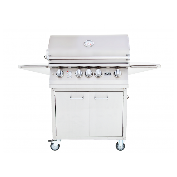 Lion L75000 32-Inch Stainless Steel Freestanding Gas Grill