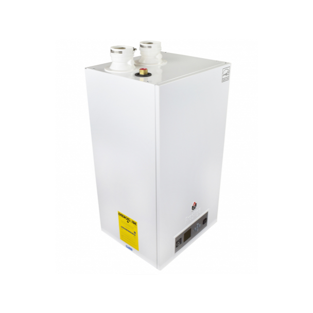Triangle Tube Prestige Solo 110 89,000 BTU Condensing Gas Boiler - PA110-Boiler Left Side View